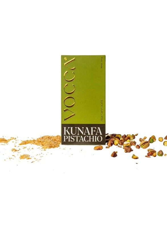 

Vocca Pistachio Kunafa Chocolate Bar In Milk Chocolate, 125g