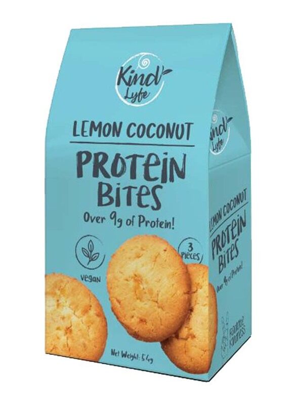 

Kind Lyfe Lemon Coconut Protein Bites, 54g