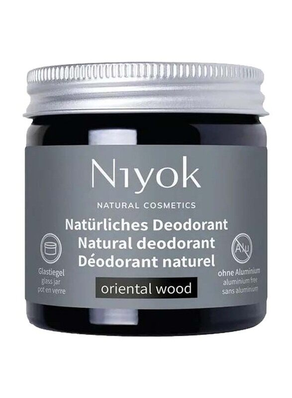 

Niyok 2-In-1 Natural Oriental Woods Deodorant Cream, 40ml