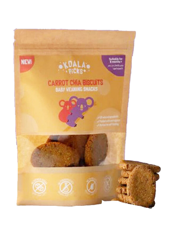 

Koala Picks Carrot Chia Biscuits, 12 Pieces