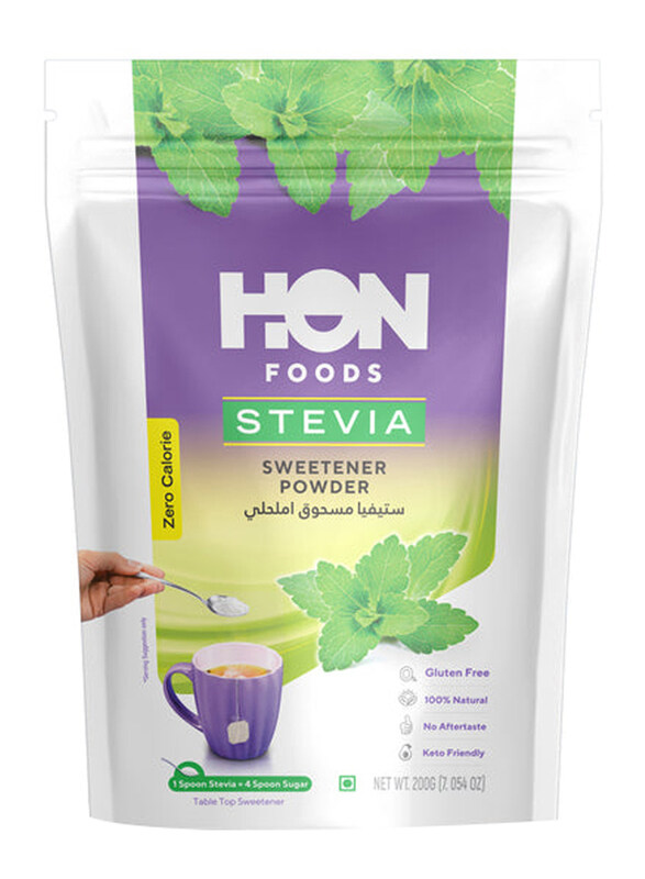 

Hon Foods Stevia Sweetener Powder, 200g