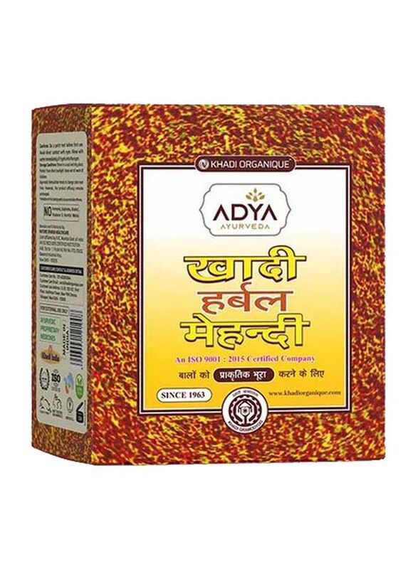

Khadi Organique Brown Henna, 100gm, Brown