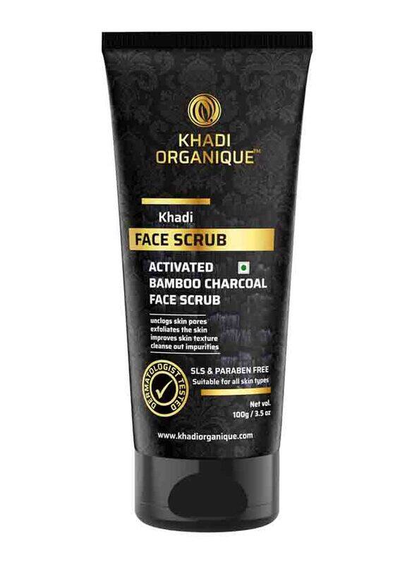 

Khadi Organique Activated Charcoal Face Scrub, 100gm