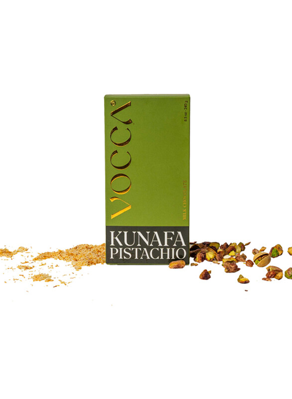 

Vocca Pistachio Kunafa Milk Chocolate Bar, 240g