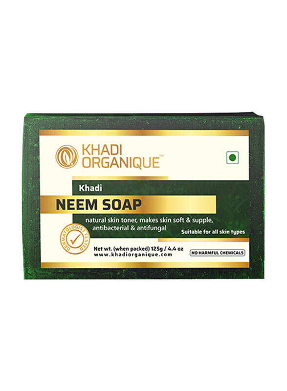 

Khadi Organique Pure Neem Soap, 125gm