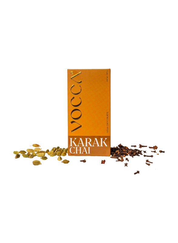 

Vocca Karak Chai Milk Chocolate, 125g
