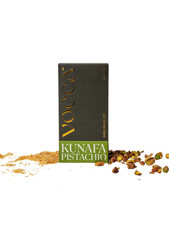 

Vocca Pistachio Kunafa Dark Chocolate Bar, 240g