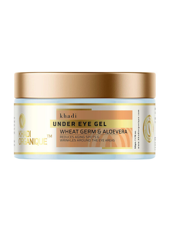 

Khadi Organique Wheatgerm & Aloe Vera Under Eye Gel, 50gm