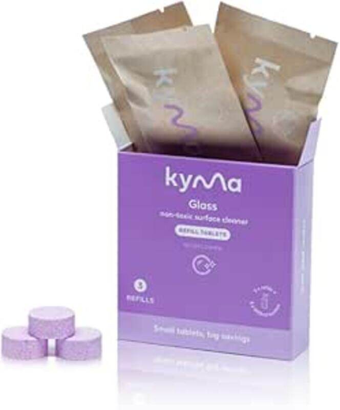 

Kyma Glass Refill, Non-Toxic Cleaner, 3 x 500ml, Wildflower