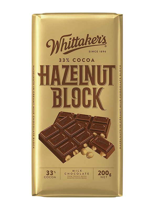 

Whittakers Hazelnut Chocolate Bar, 200g