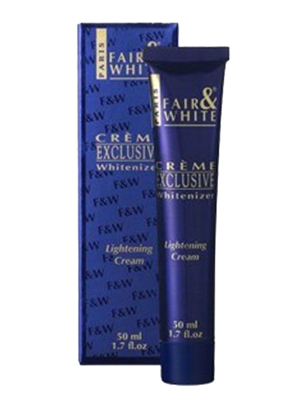 Fair & White Exclusive Whitenizer Cream, 50ml