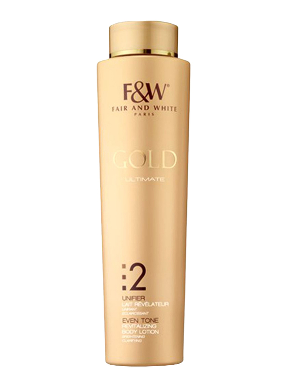 

Fair & White Gold Ultimate Revitalizing Body Lotion, 500ml