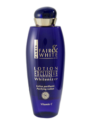 Fair & White Exclusive Purifying Lotion with Pure Vitamin C, Blue, 250ml