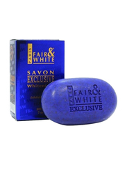 Fair & White Savon Exclusive Whitenizer Exfoliating Soap, Blue, 200gm