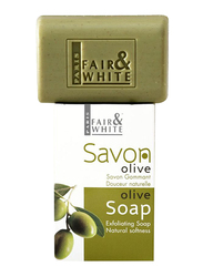 Fair & White Savon Olive Oil Exfoliating Soap, Green, 200gm