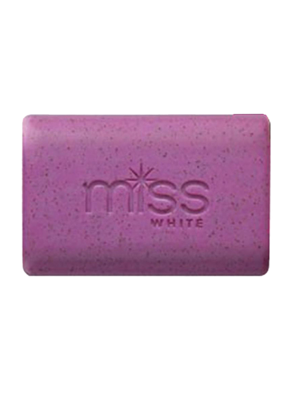 Fair & White Miss White Exfoliating Soap, Pink, 200gm