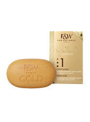 Fair & White Gold Ultimate Argan Exfoliating Soap, Gold, 200gm