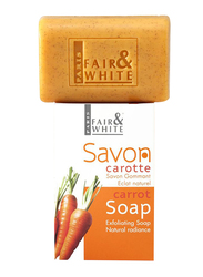 Fair & White Savon Carrot Exfoliating Soap, Orange, 200gm
