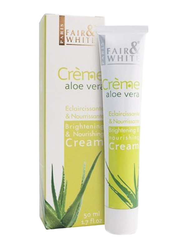 Fair & White Original Aloe Vera Brightening & Nourishing Face Cream, 50ml