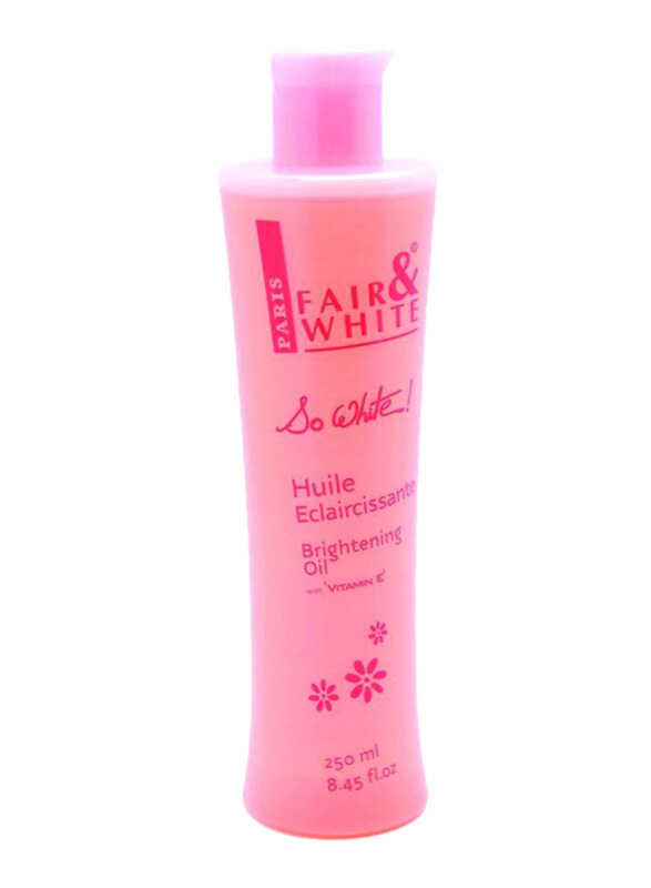 

Fair & White So White Sweet Almond Brightening Oil, Pink, 250ml