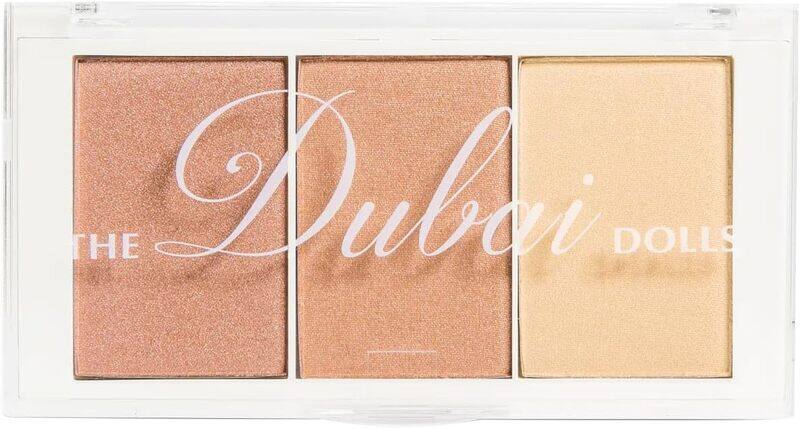 

The Dubai Dolls YALLA Illuminating Highlighter, Ultra-Fine Silky Powder with Light-Diffusing Pigments , Effortless Glow & Sculpted Radiance Luxe Finis