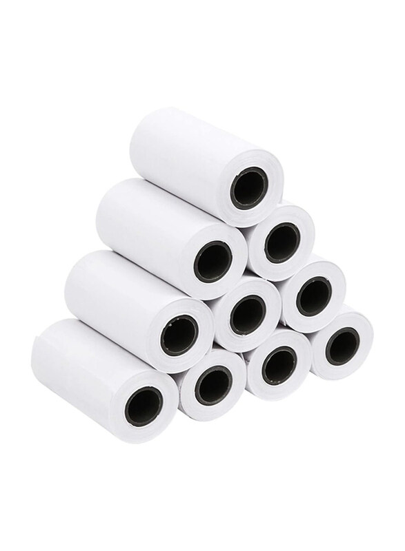 

Markq Thermal Paper Receipt Rolls, 10 Rolls, White