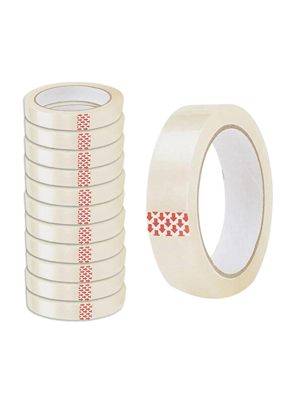 

Markq Packing Tape, 1 inch x 50 Yards, 12 Pack, Clear
