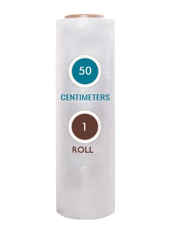 

Markq Stretch Film Wrap, 1 Roll, Clear