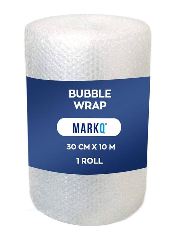 

Markq Bubble Wrap Roll, 30cm x 10m, White