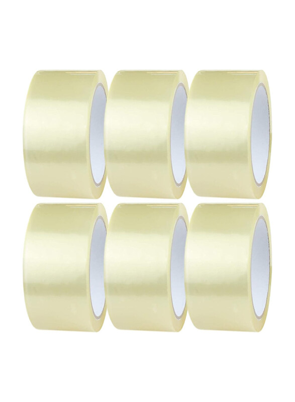 

Markq Packing Tape, 2 inch x 50 Yards, 6 Pieces, Clear