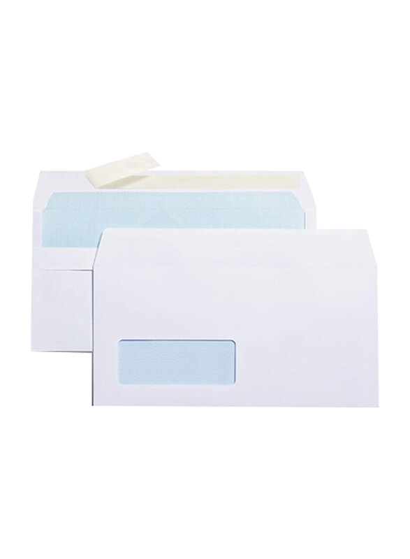 

Markq Peel & Seal Mailing Envelope, 50 Pieces, 80 GSM, White