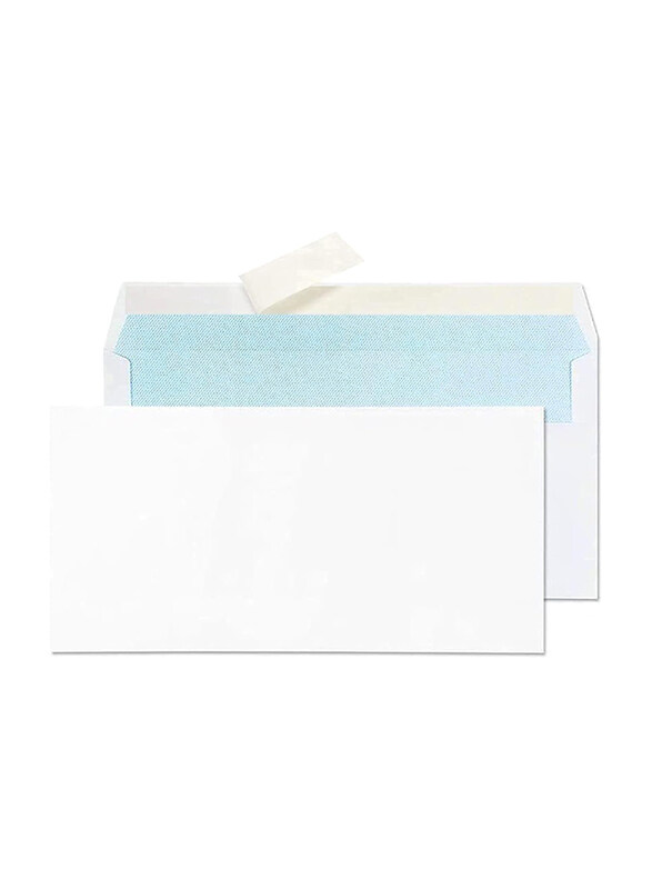

Markq Peel & Seal Mailing Envelope, 50 Pieces, 80 GSM, White