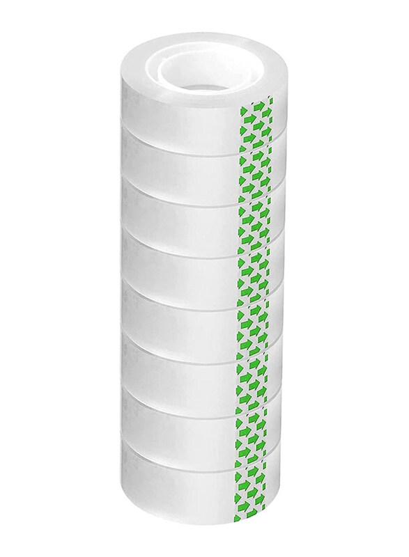 

Markq Tape Rolls, 3/4 inch x 25 Yards, 8 Pieces, Clear
