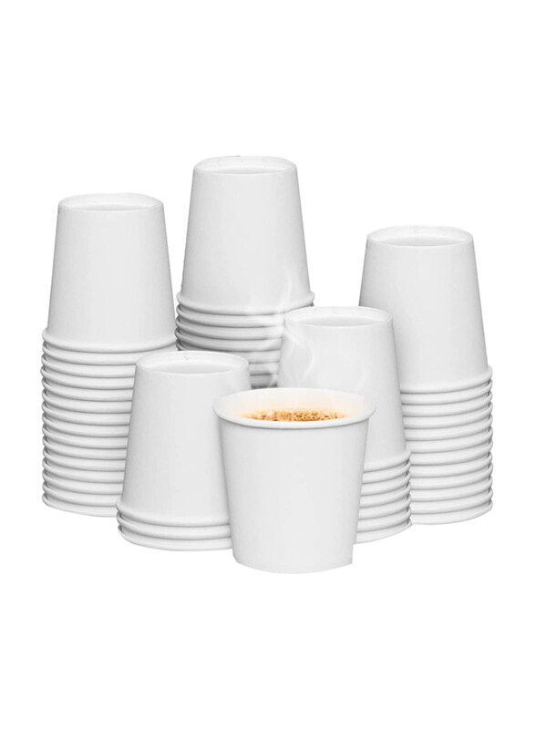 

Markq 4oz 100-Pieces Disposable Paper Cups, White