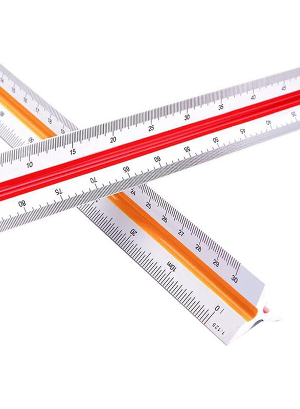 

Markq Architectural Triangular Scale Ruler, Multicolour