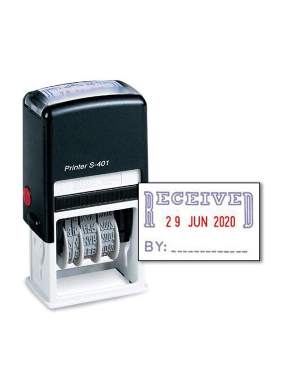 

Markq Received Stamp with Date, Black