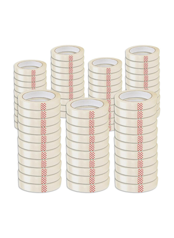 

Markq Packing Tape, 1 inch x 50 Yards, 72 Pack, Clear