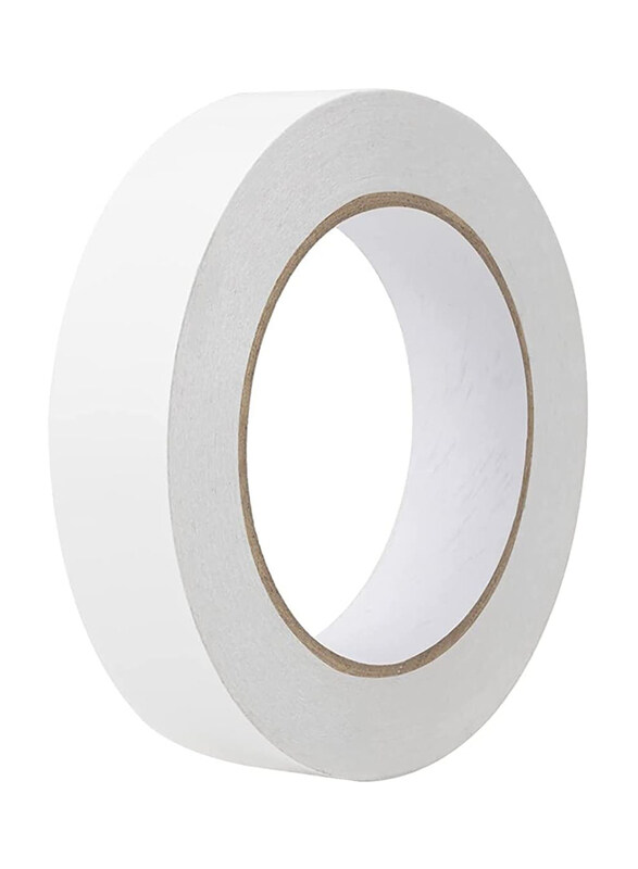 

Markq Double Sided Tape, 1 Inch x 20 Yards, 1 Roll, White
