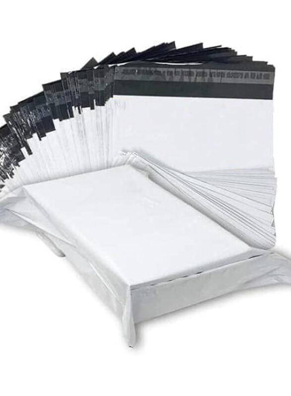 

Markq Poly Mailers Bags, 60 x 80cm, 100 Piece, White