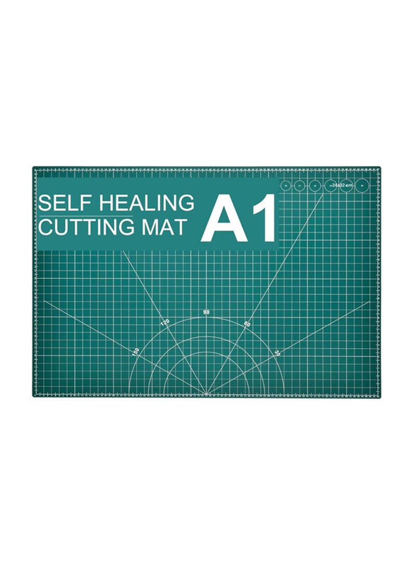 

Markq Self-Healing Cutting Mat for Sewing, Quilting & Crafts, A1, Green