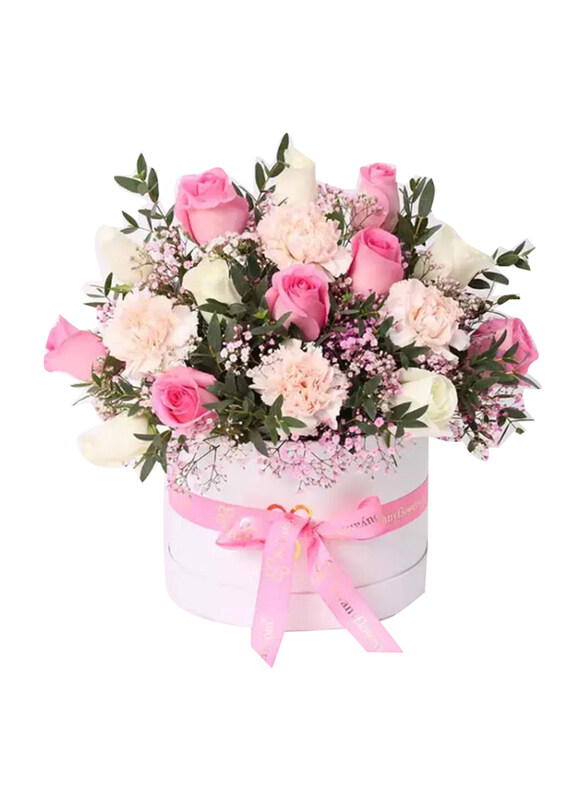

Generic Graceful Beauty Floral Basket, Multicolour