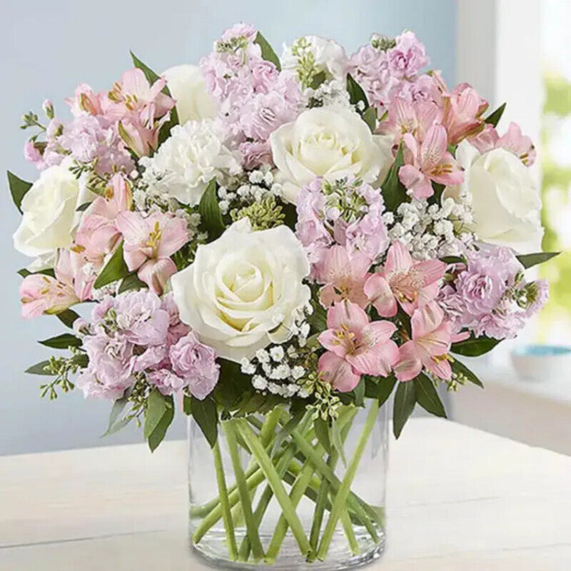 

Generic Flower Arrangement, Pink/White