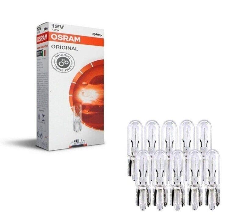 

Osram 2721 12v 1.2w -W2x4.6d - 10pcs/pack