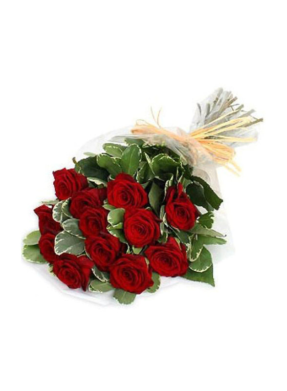 

Carmel Flowers Red Exquisite Bunch, Red