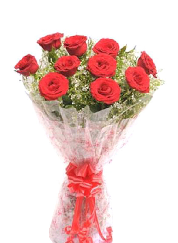 

Carmel Flowers Regal Red Bouquet, Red