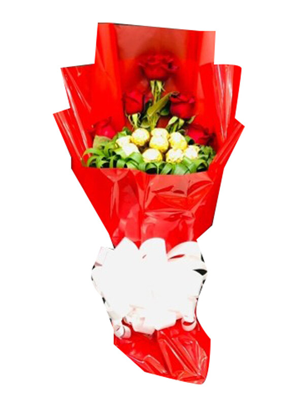 

Carmel Flowers Elite Exquisite Bouquet, Red