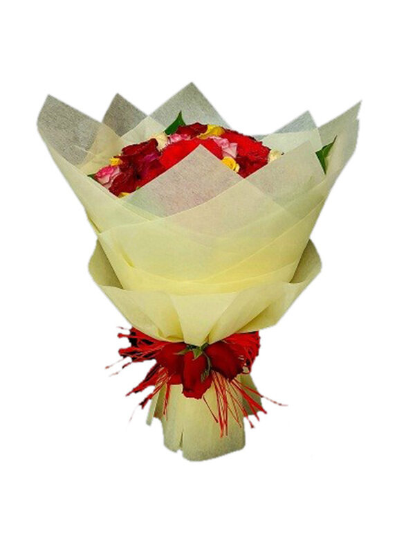 

Carmel Flowers Mixed Grand Harmony Bouquet, Red
