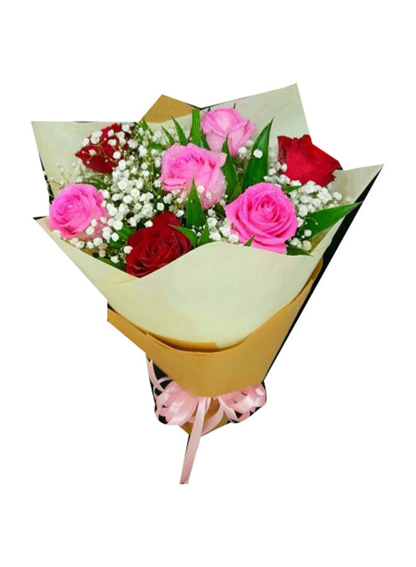 

Carmel Flowers Paramont Mix Roses, Multicolour