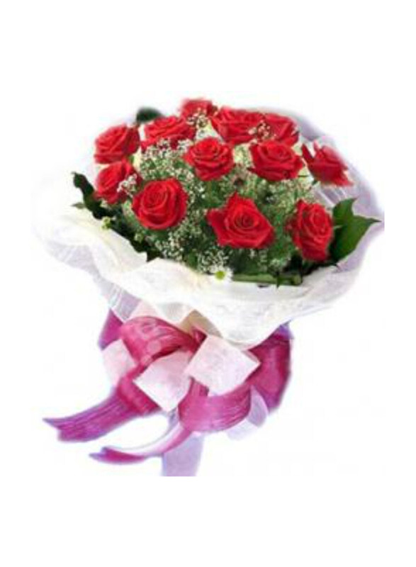 

Carmel Flowers Red Luxury Bouquet, Red