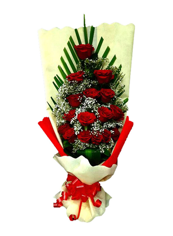 

Carmel Flowers Radiant Bouquet, Red